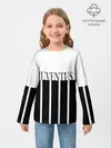 Детский лонгслив / Juventus | Tee Black and White