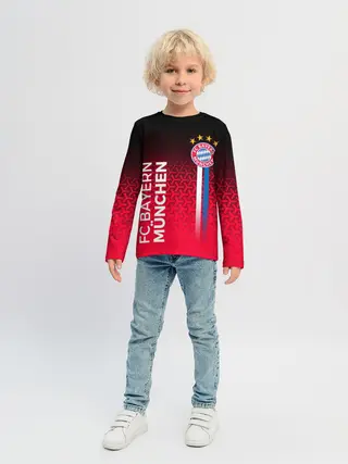 Детский лонгслив / ФК БАВАРИЯ / BAYERN / МЮНХЕН