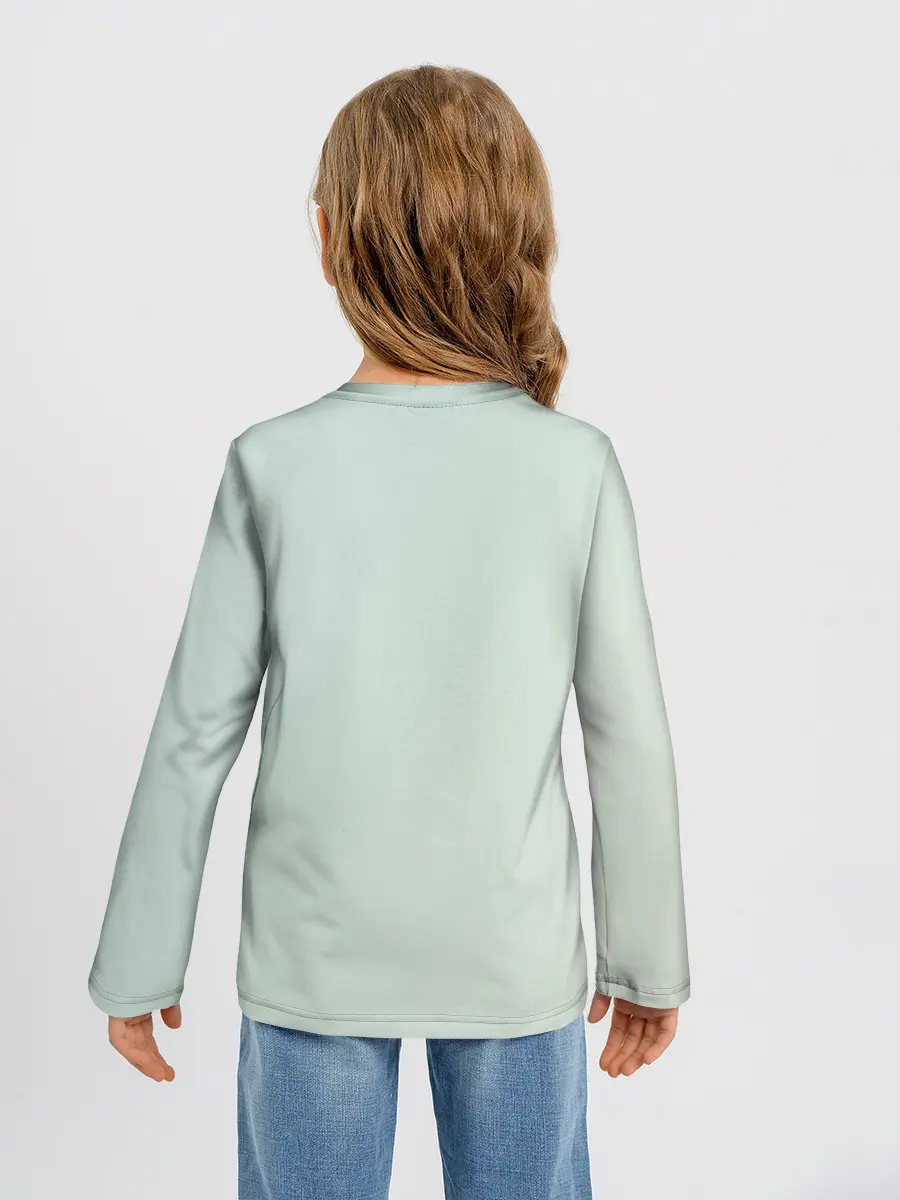 Детский лонгслив / Чимин в цветах