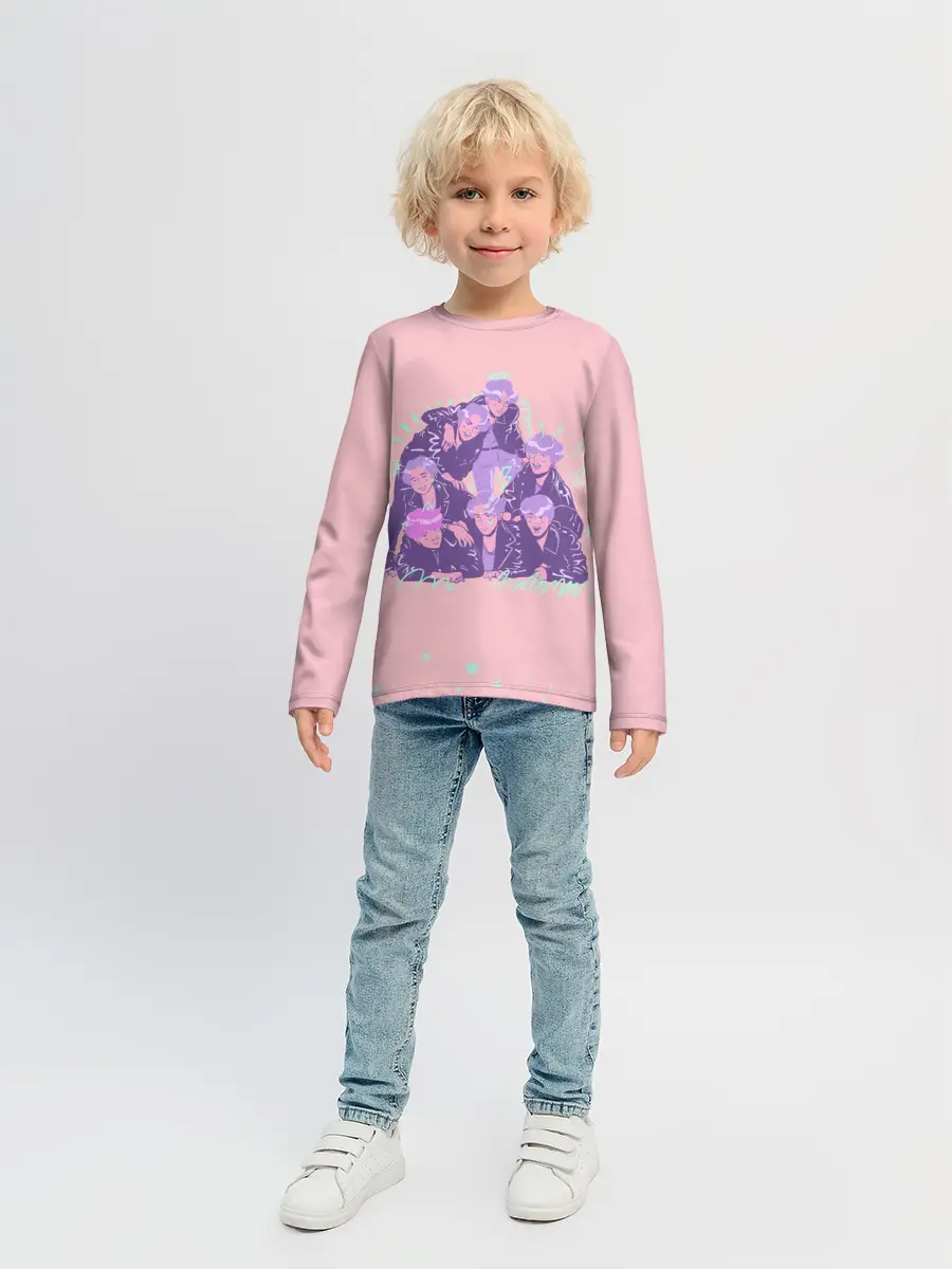 Детский лонгслив / BTS Band