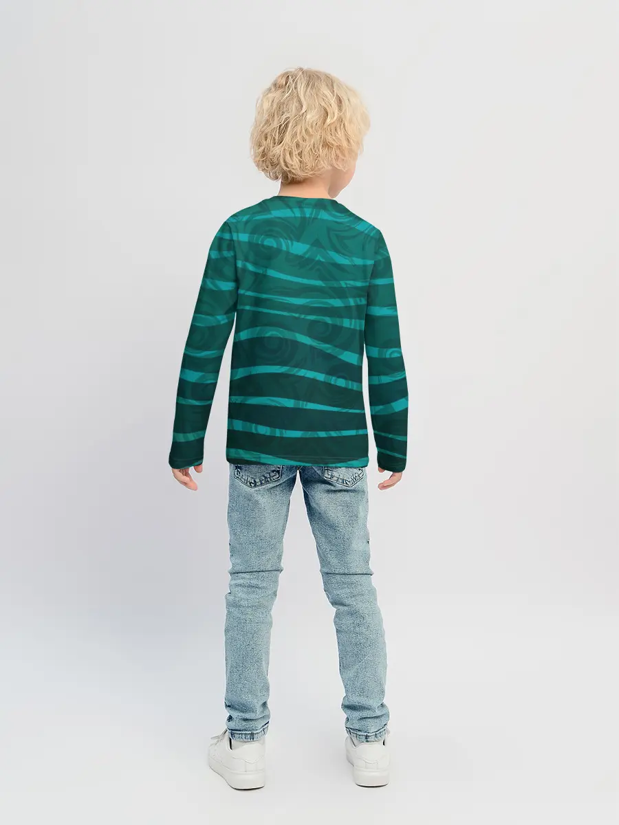 Детский лонгслив / Рыбка Hello