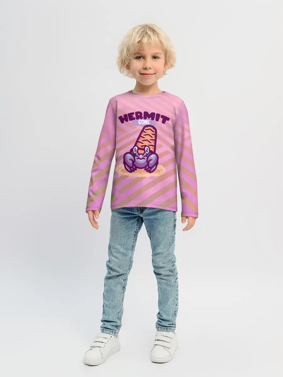 Детский лонгслив / Hermit cone. Отшельник