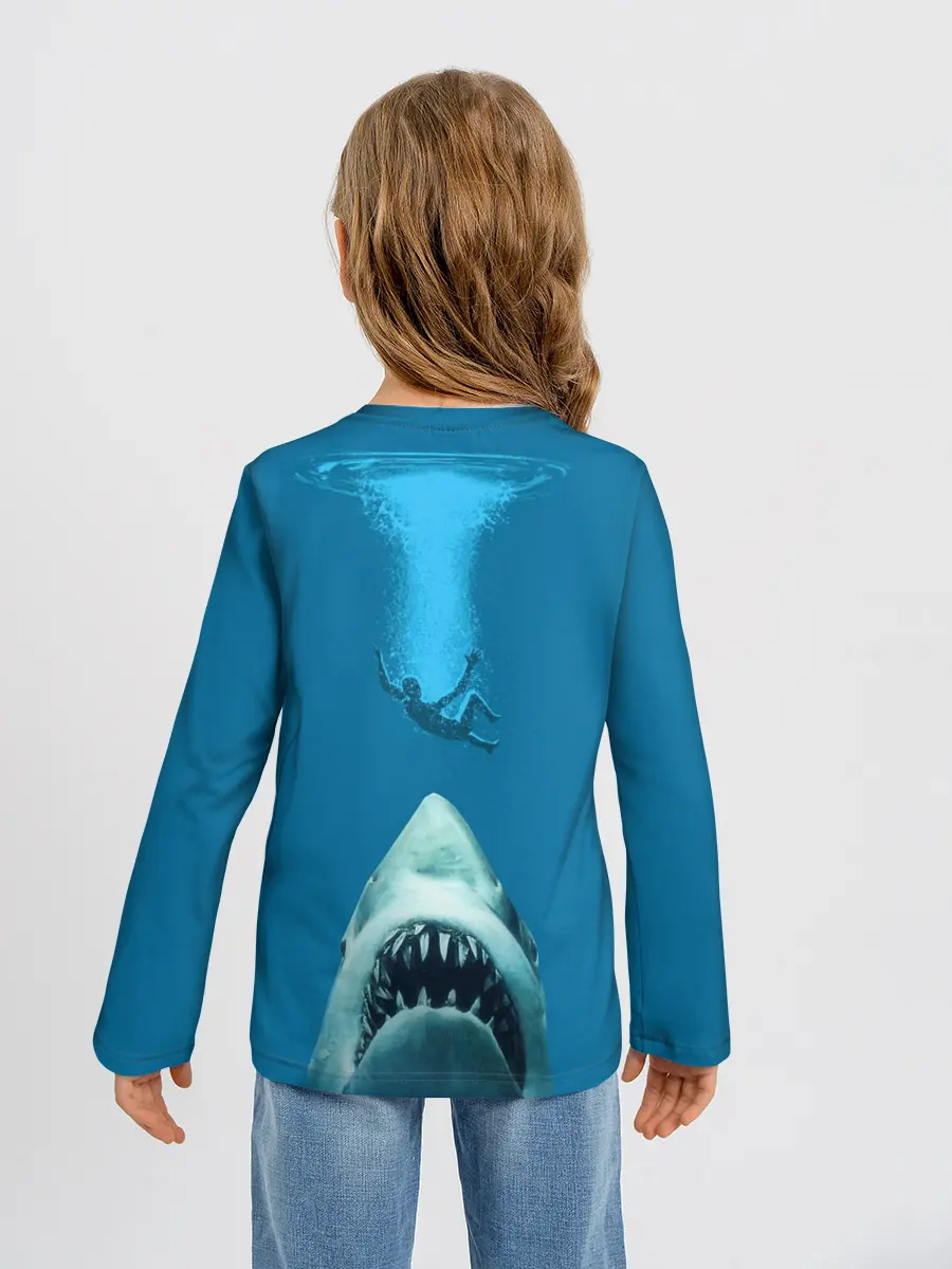 Детский лонгслив / Челюсти