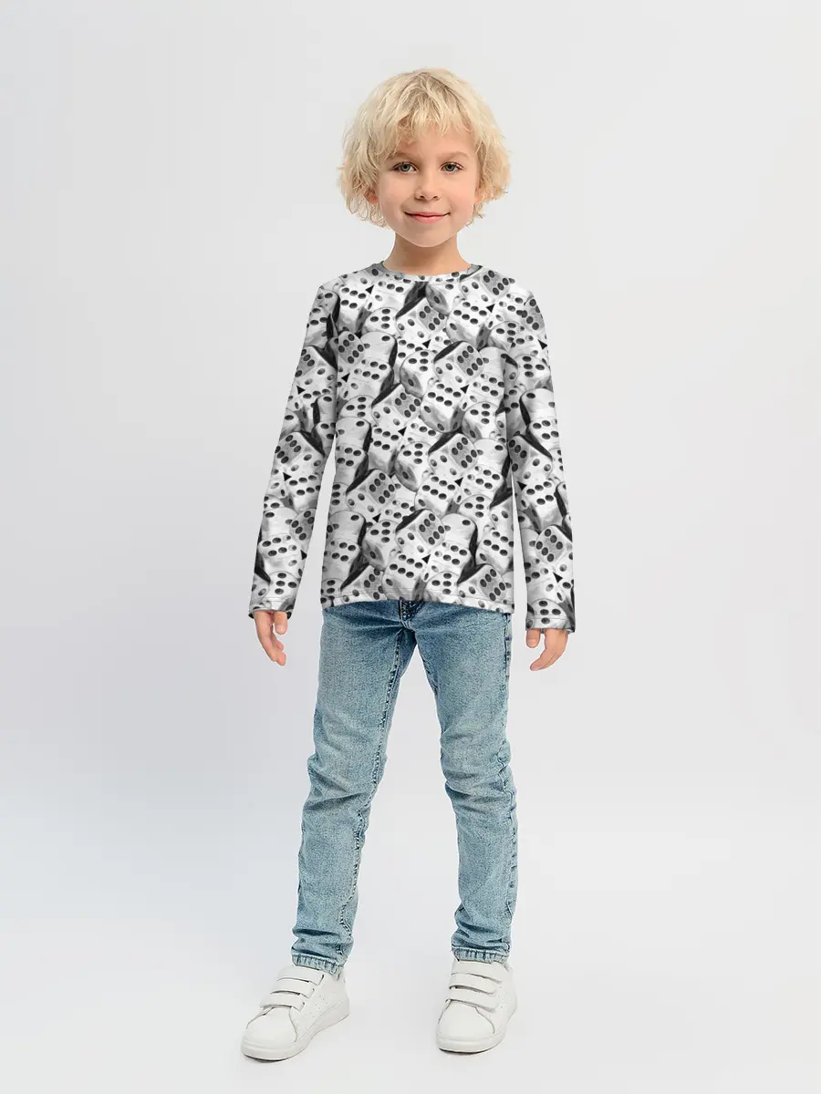 Детский лонгслив / Игральные Кости