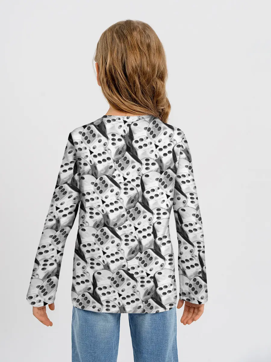 Детский лонгслив / Игральные Кости