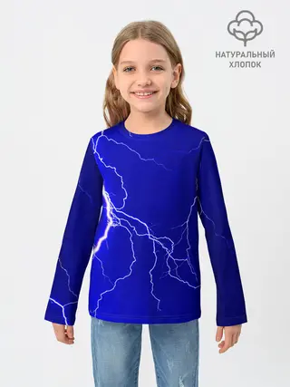 Детский лонгслив / Гроза