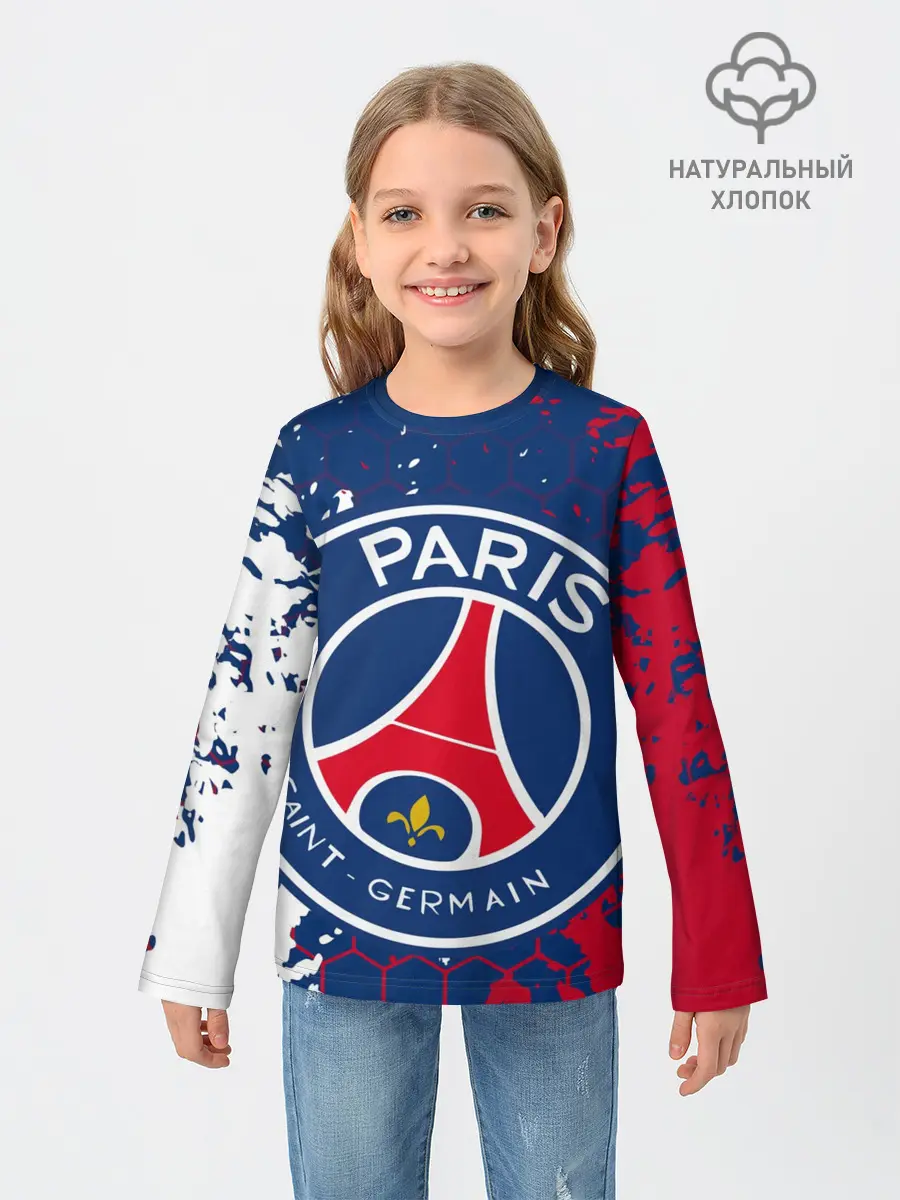Детский лонгслив / ФК ПСЖ / FC PSG / PARIS SG