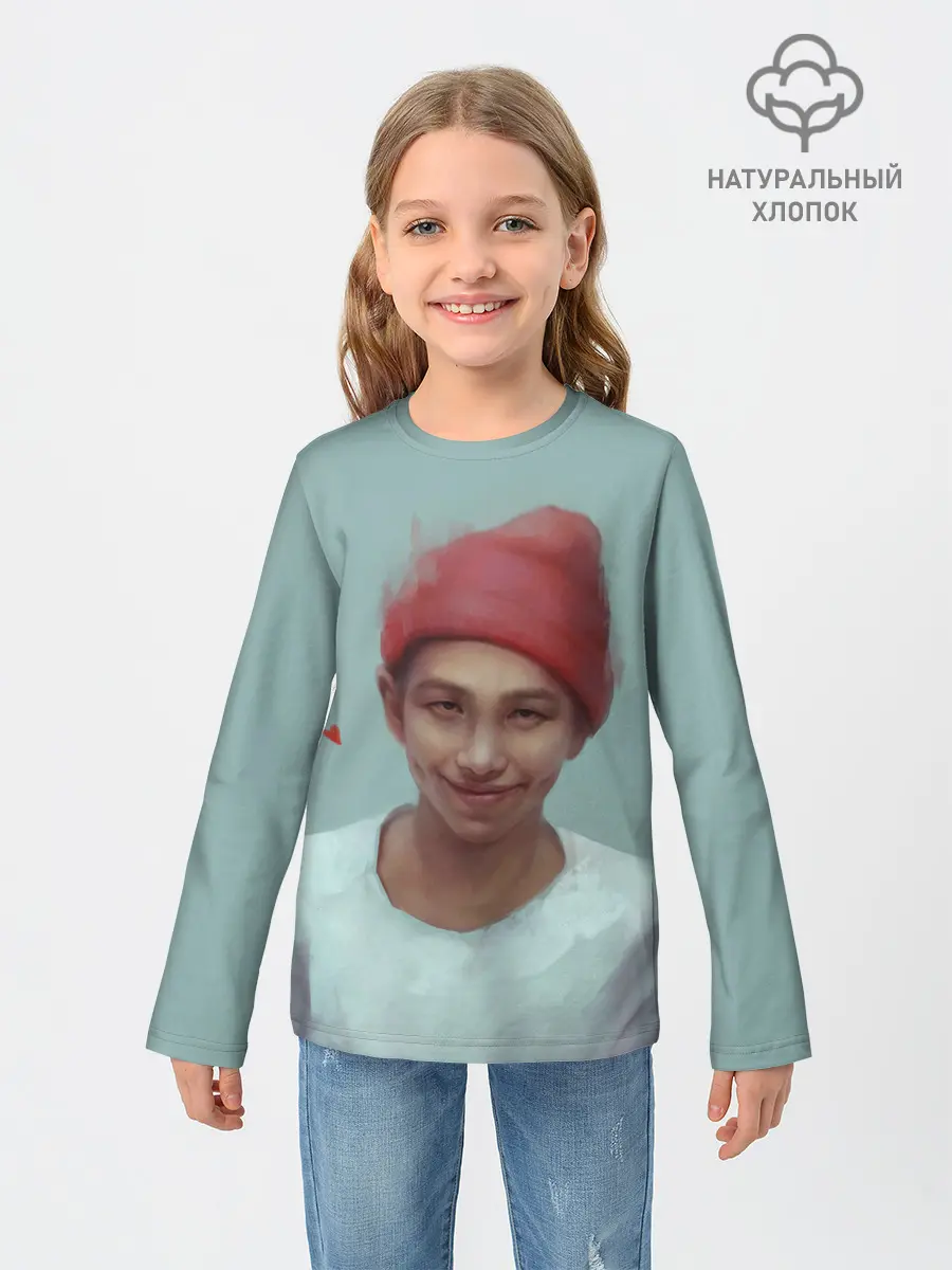 Детский лонгслив / BTS RM