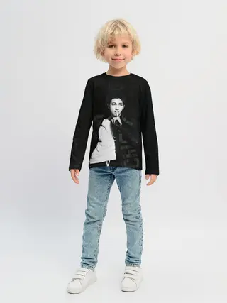 Детский лонгслив / Namjoon black