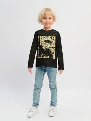Детский лонгслив / Asta Black Clover