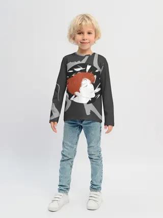 Детский лонгслив / BTS Style