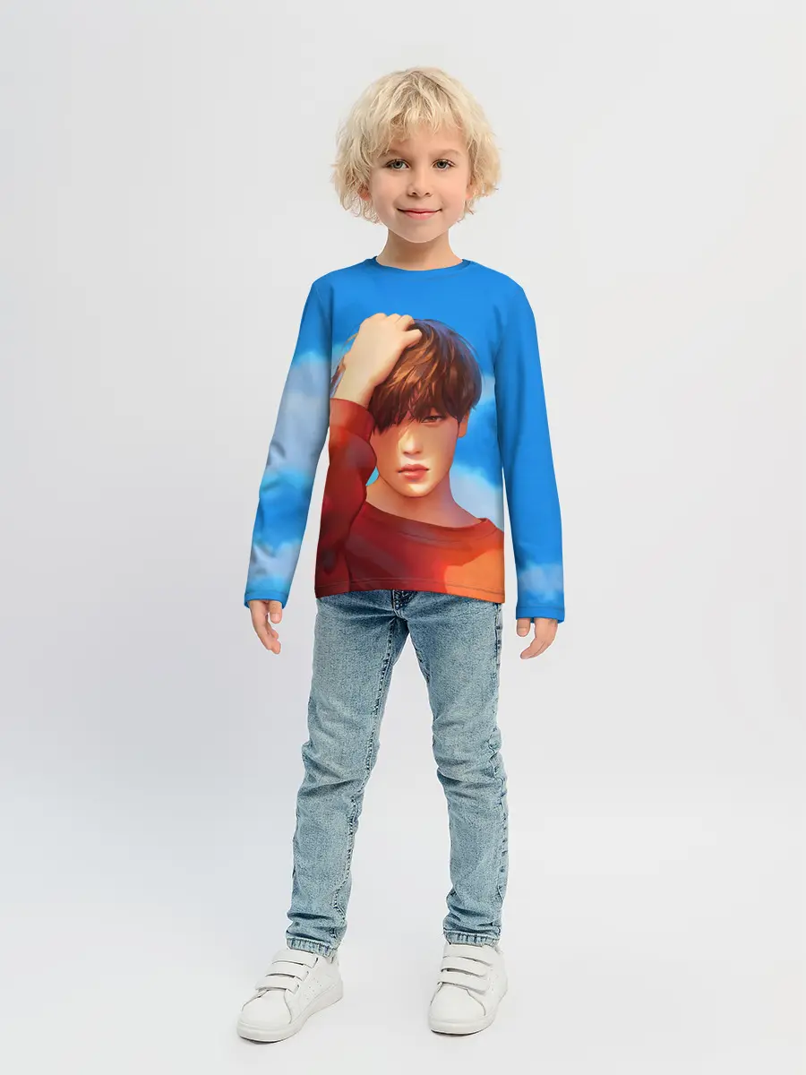 Детский лонгслив / Park Jimin Art