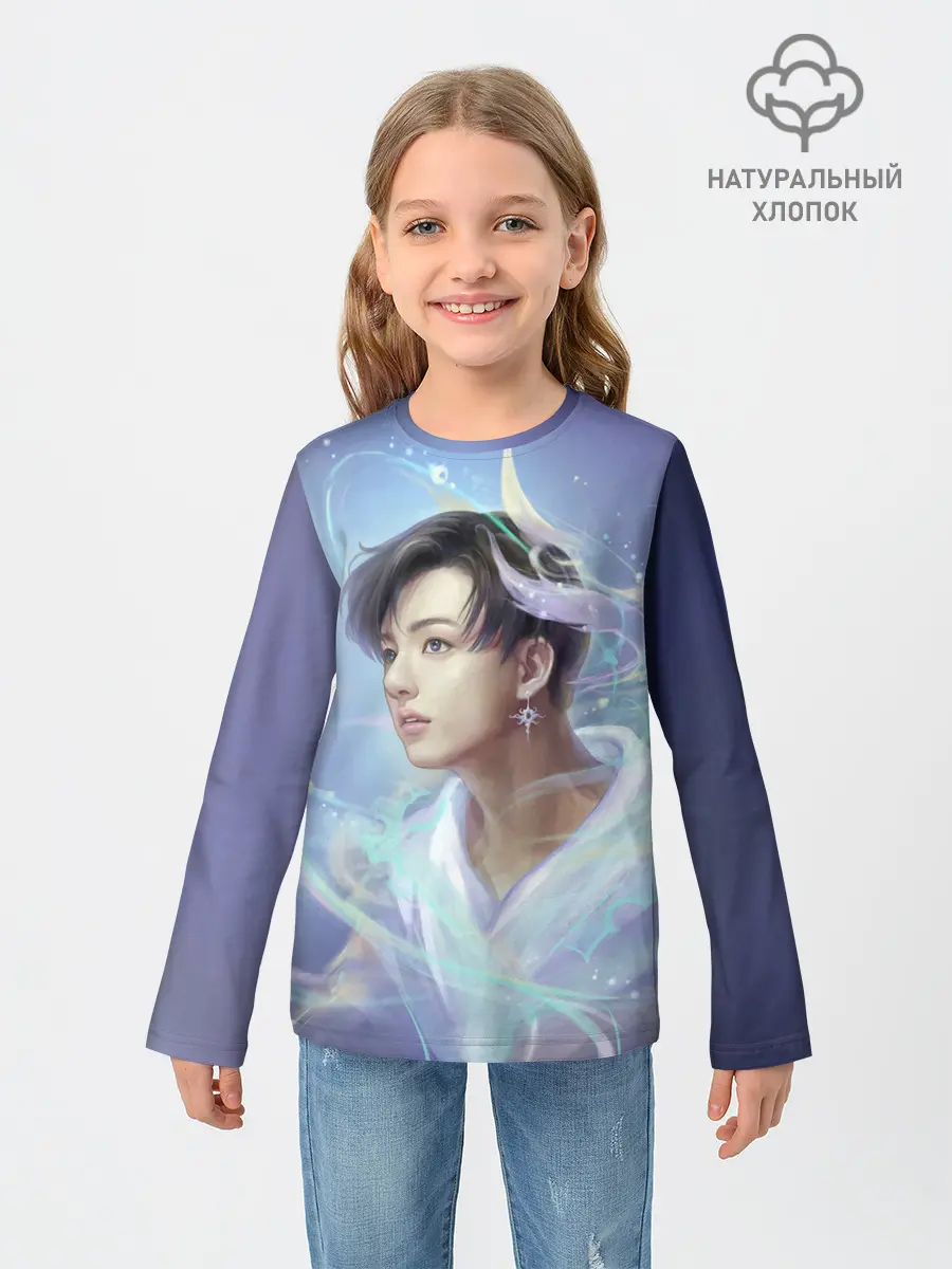 Детский лонгслив / Jeon BTS