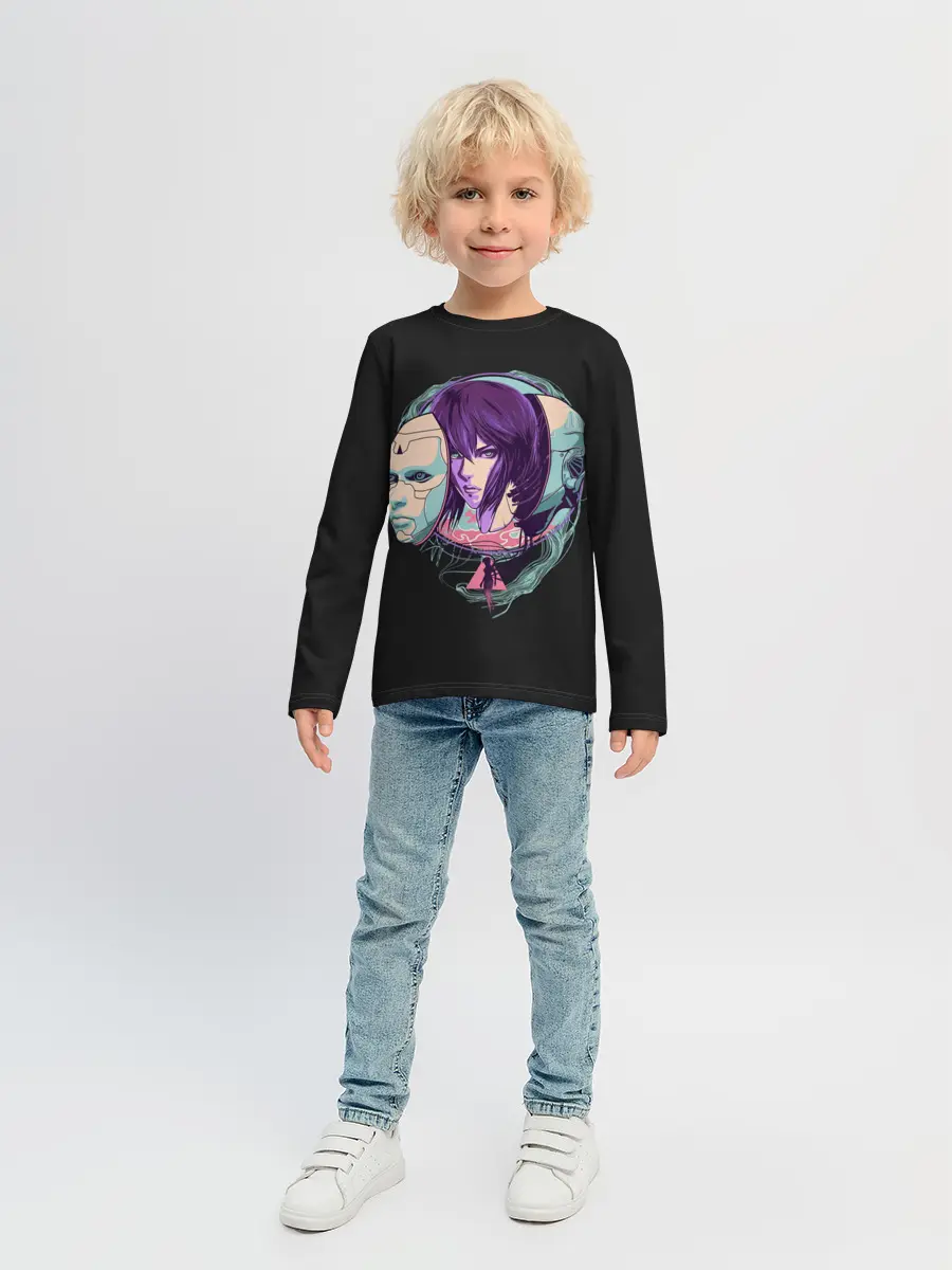 Детский лонгслив / Мотоко Арт