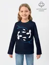 Детский лонгслив / Косатки