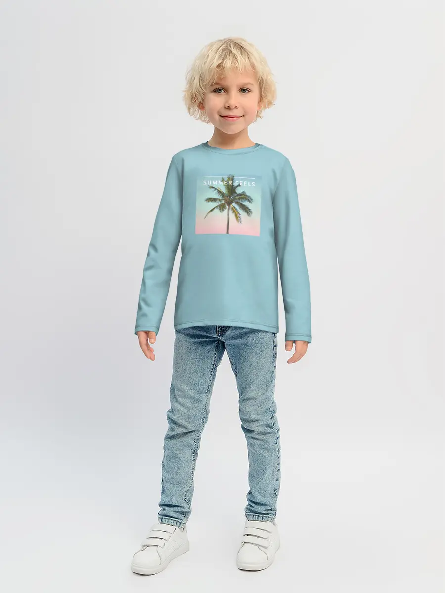 Детский лонгслив / Летние ощущения