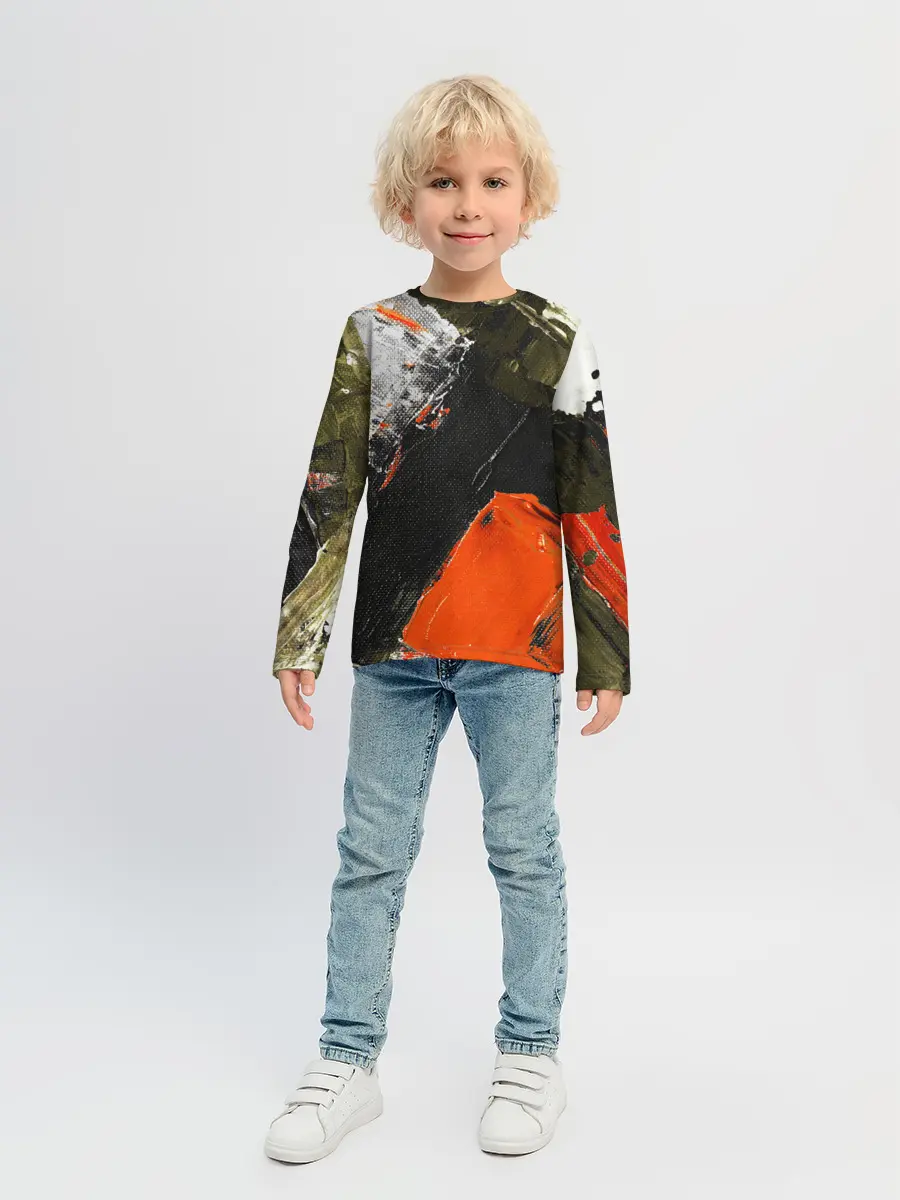 Детский лонгслив / Современное искусство