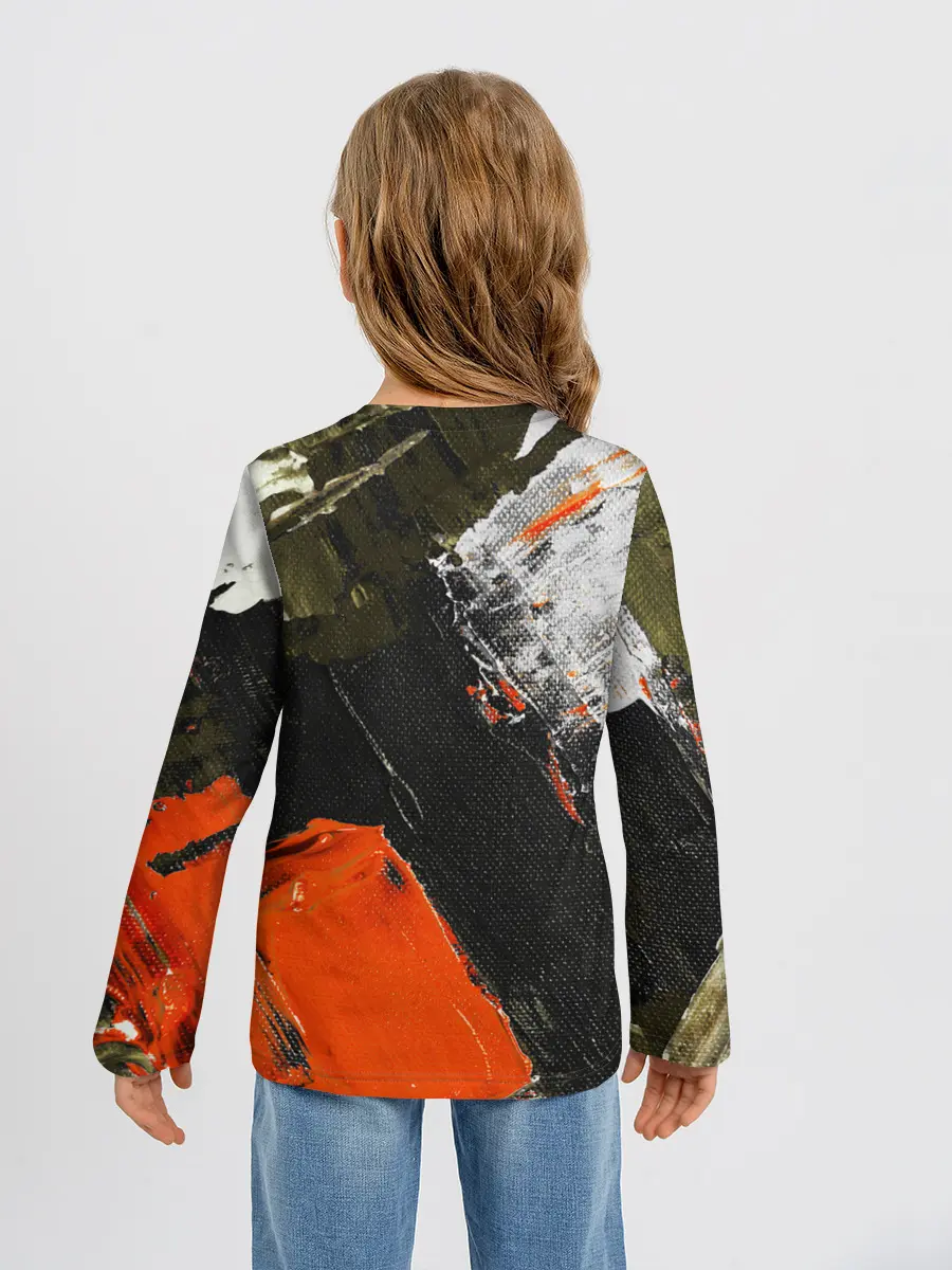 Детский лонгслив / Современное искусство