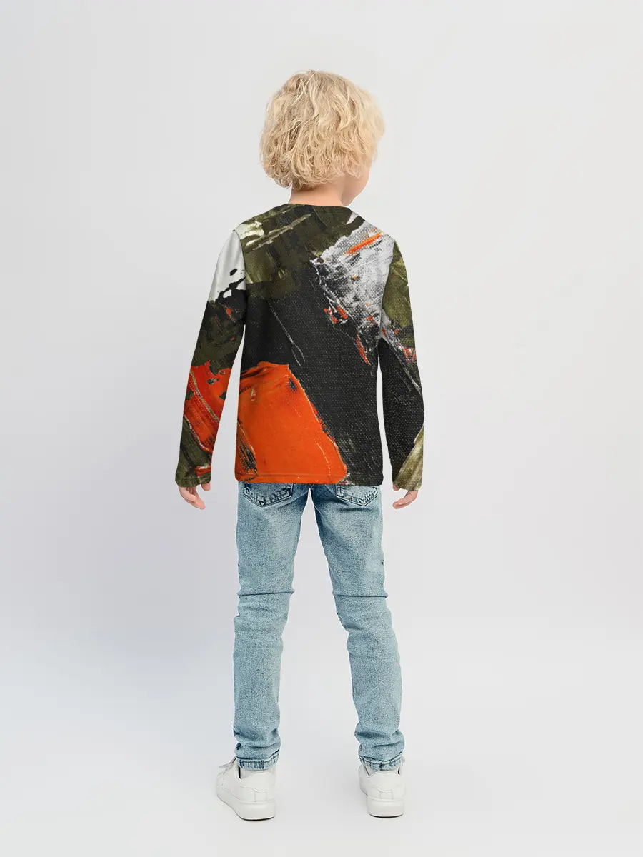 Детский лонгслив / Современное искусство