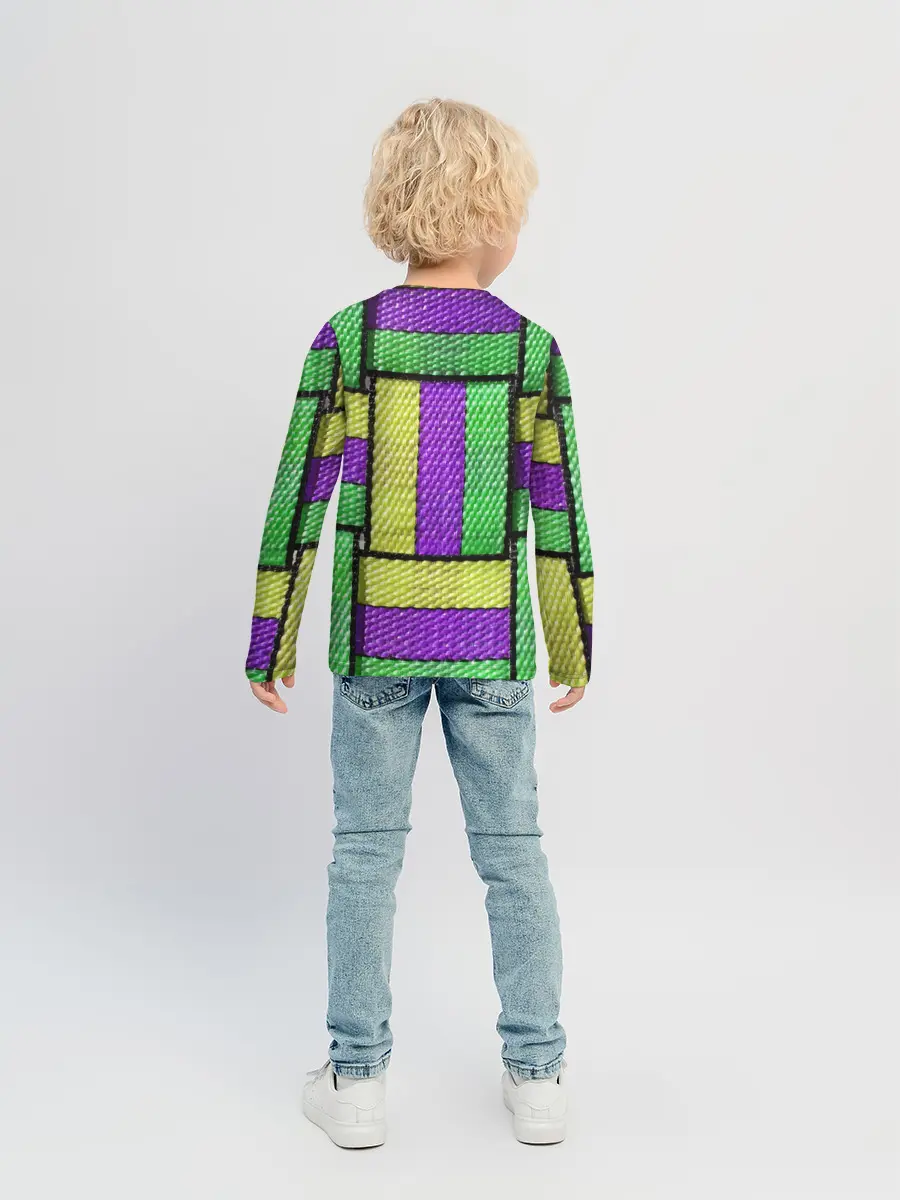 Детский лонгслив / Цветные Ремешки