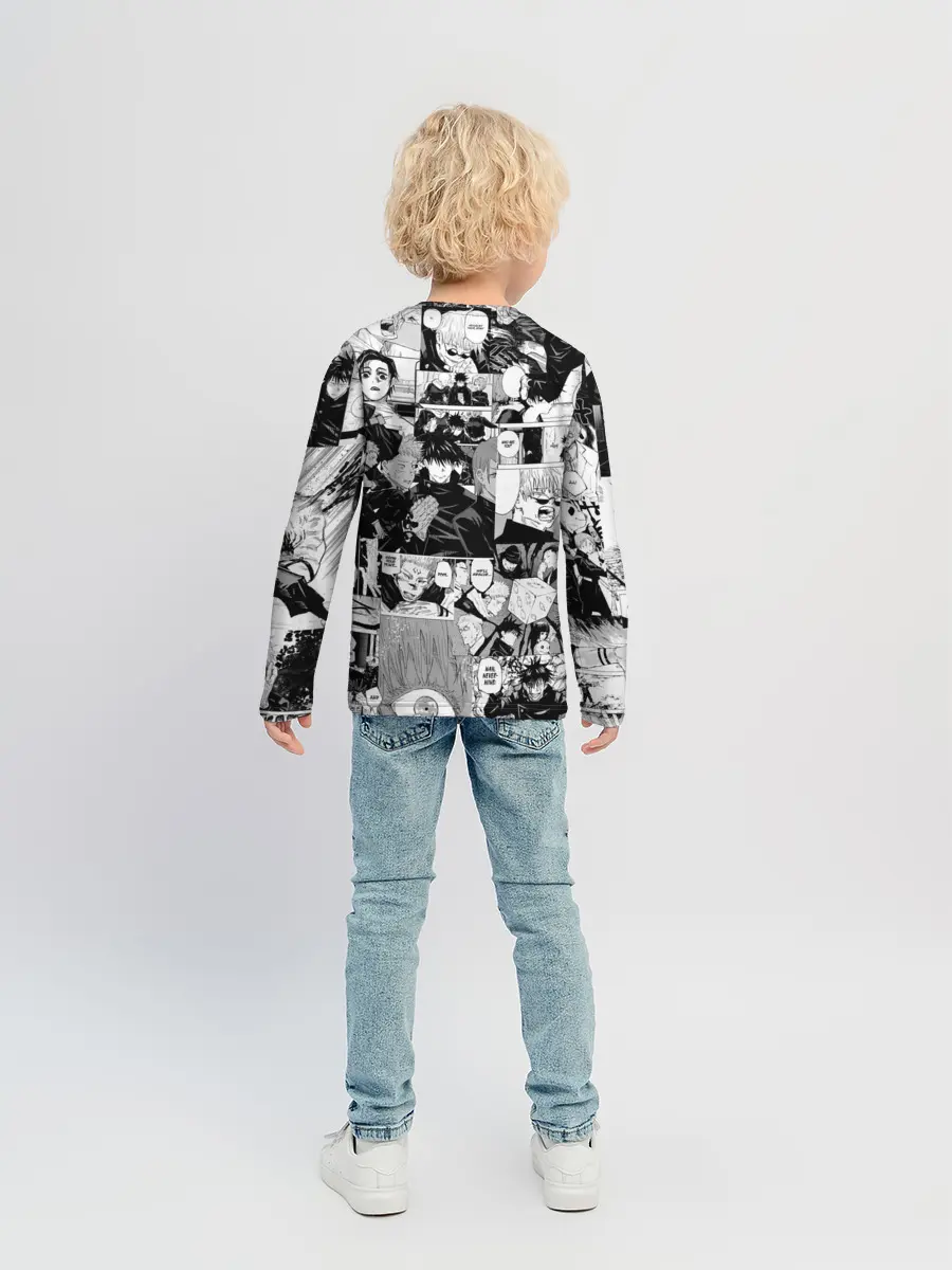 Детский лонгслив / Магическая Битва