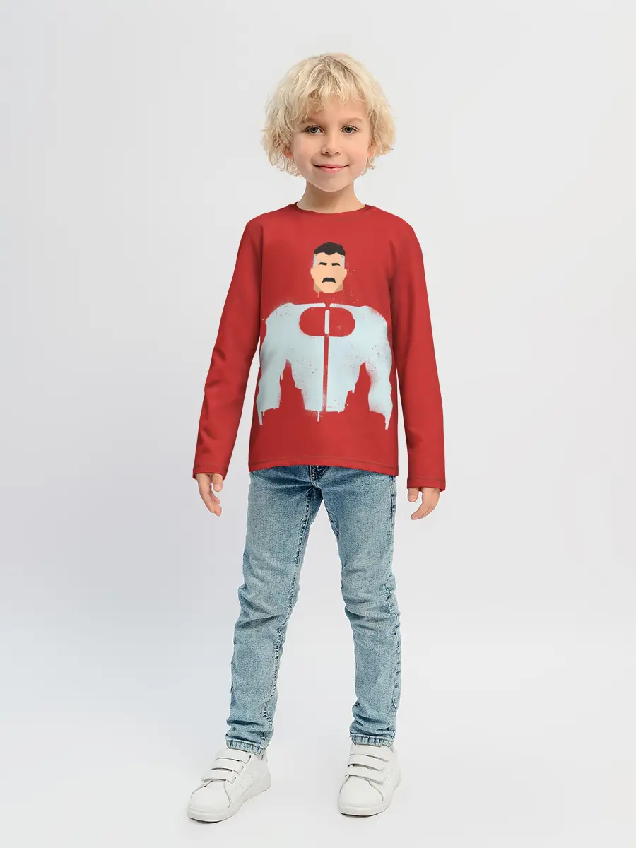 Детский лонгслив / Омни-Мэн | Нолан Грейсон