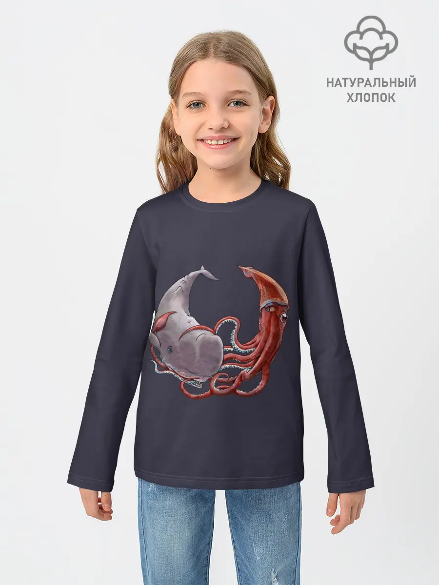 Детский лонгслив / Naval Confrontation