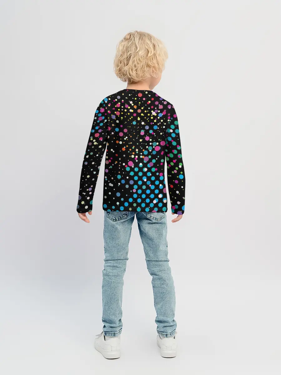 Детский лонгслив / Прямо в сердце