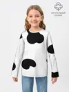 Детский лонгслив / Cow print
