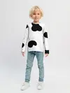 Детский лонгслив / Cow print