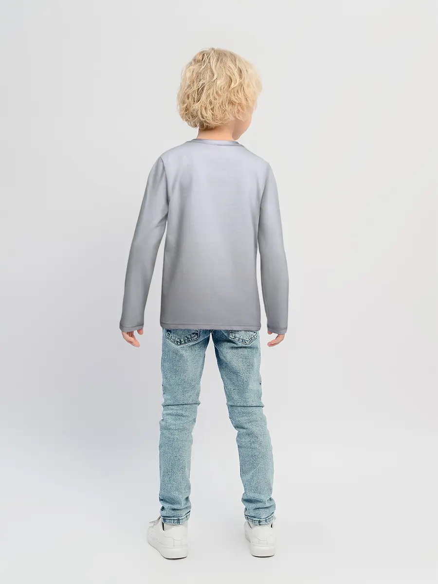 Детский лонгслив / Ghost in the Eva