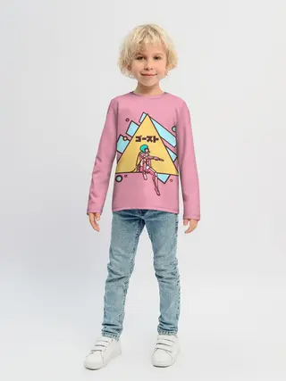 Детский лонгслив / Motoko Art