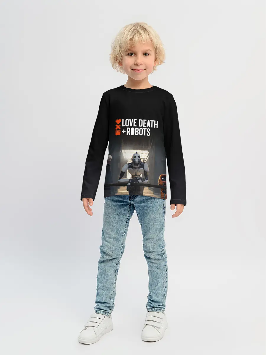 Детский лонгслив / Love, Death and Robots