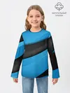 Детский лонгслив / Blue Sport Style