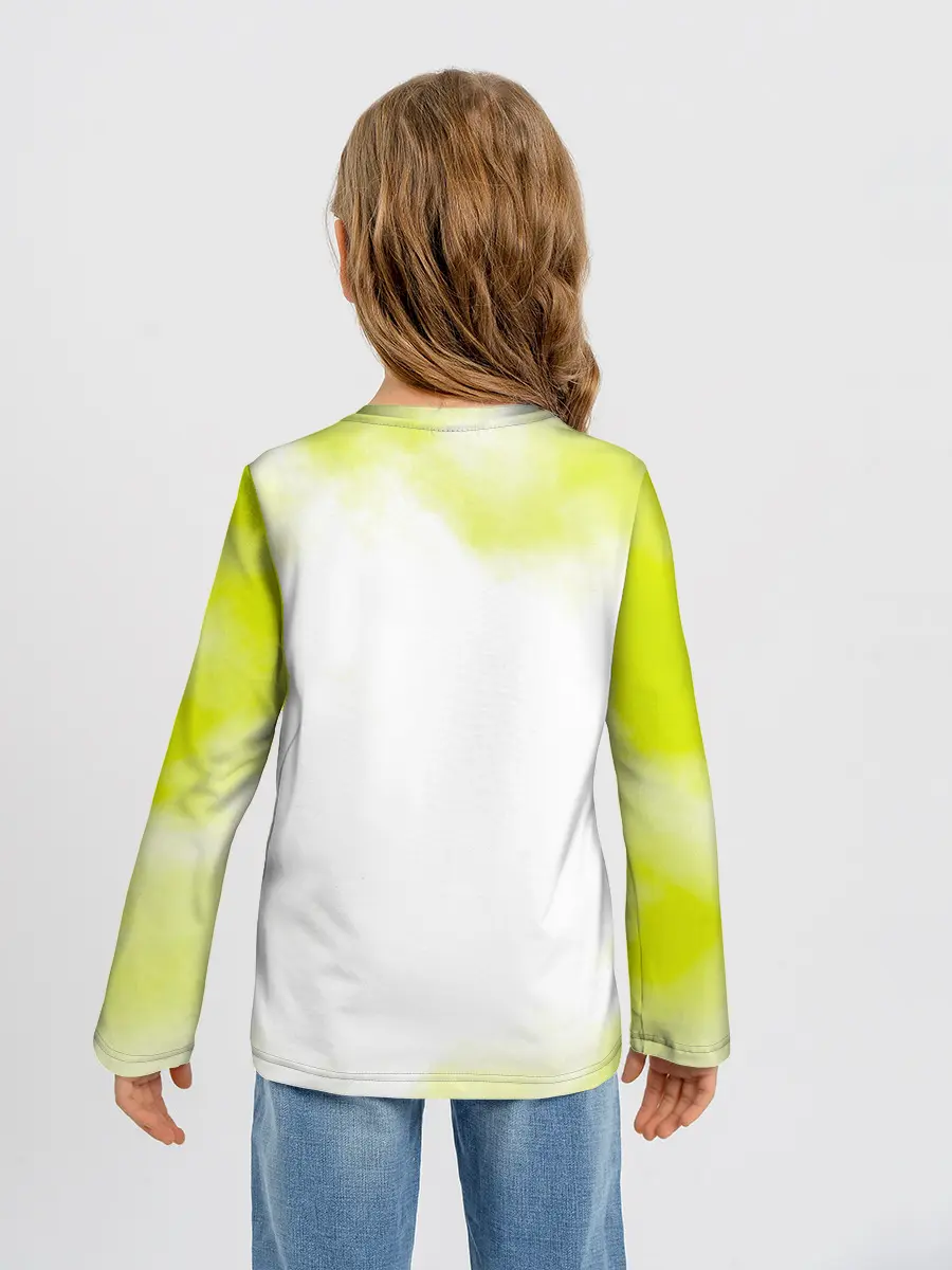 Детский лонгслив / Аста и Юно Чёрный клевер