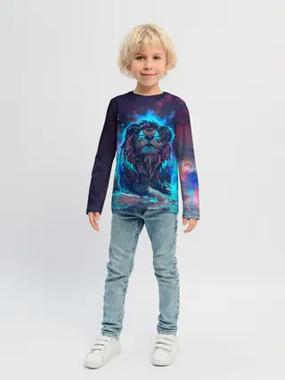 Детский лонгслив / СИЯЮЩИЙ ЛЕВ