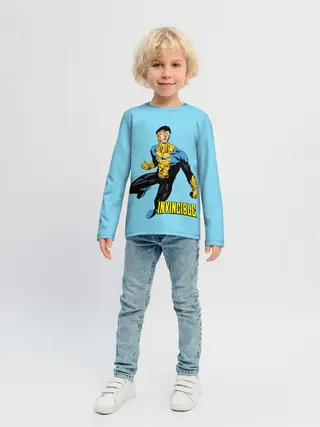 Детский лонгслив / Invincible / Неуязвимый