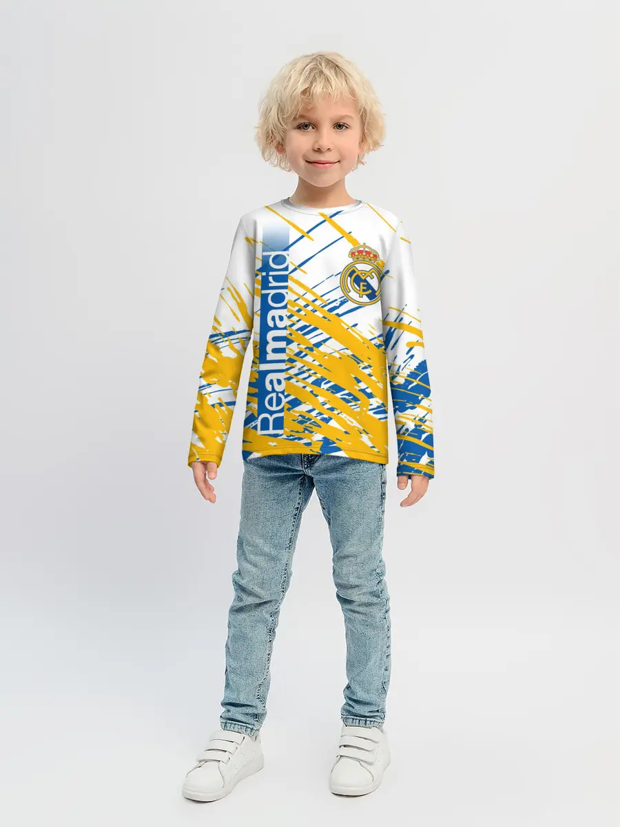 Детский лонгслив / REAL MADRID / РЕАЛ МАДРИД