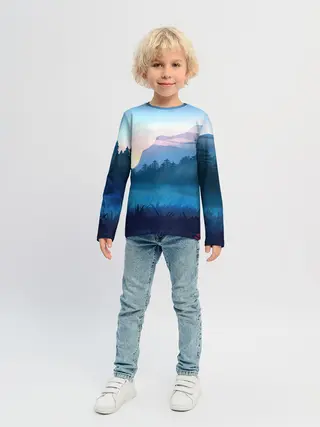 Детский лонгслив / Рассвет