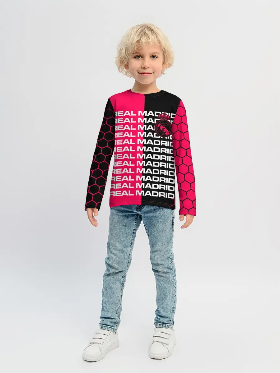 Детский лонгслив / REAL MADRID / РЕАЛ МАДРИД