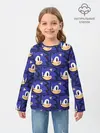 Детский лонгслив / Sonic pattern