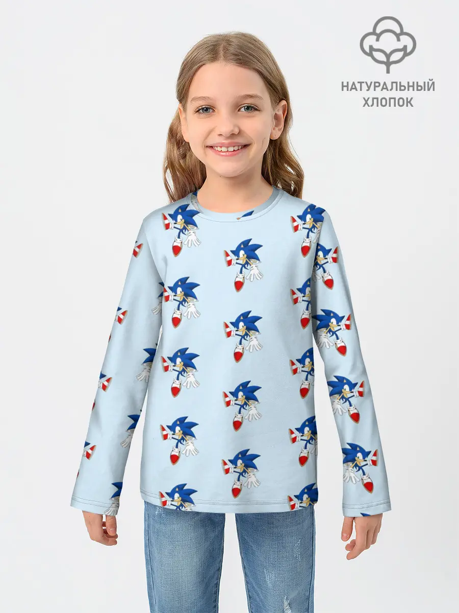 Детский лонгслив / Sonics dance