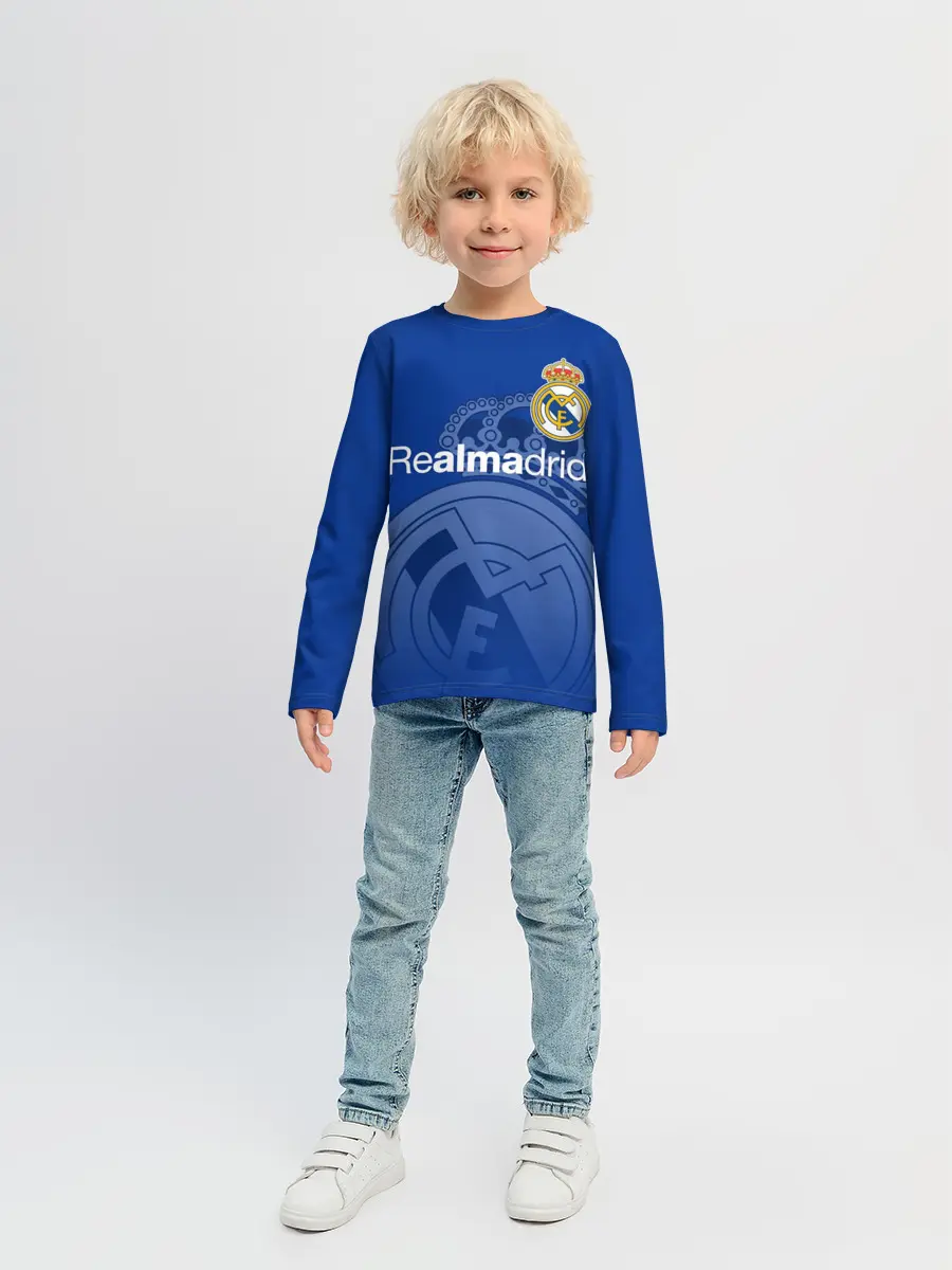 Детский лонгслив / REAL MADRID / РЕАЛ МАДРИД