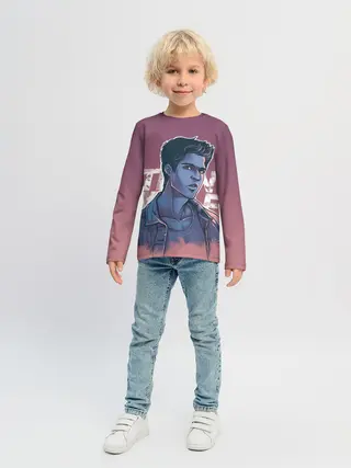 Детский лонгслив / Teen Wolf Scott McCall