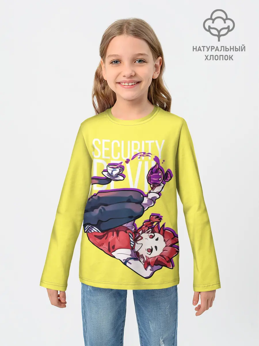 Детский лонгслив / Security Devil