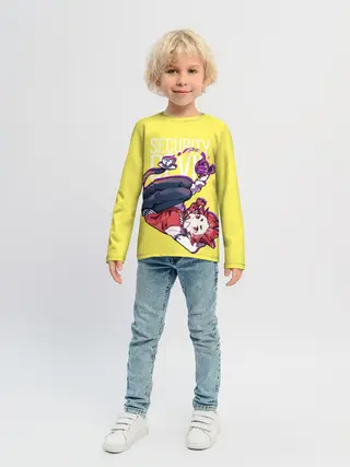 Детский лонгслив / Security Devil