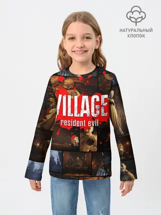 Детский лонгслив / RESIDENT EVIL 8 VILLAGE