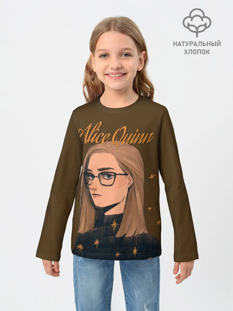 Детский лонгслив / Alice Quinn