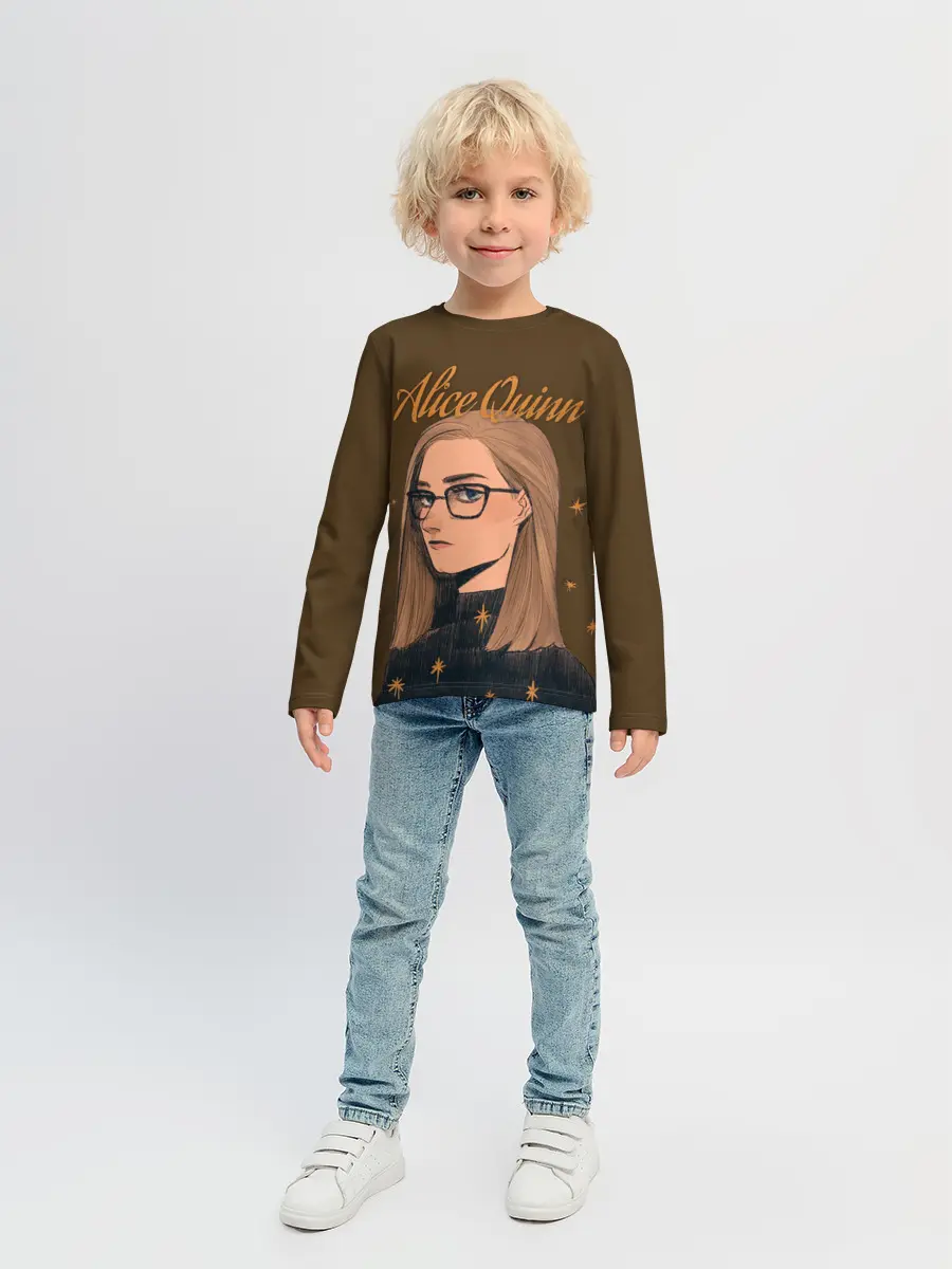 Детский лонгслив / Alice Quinn