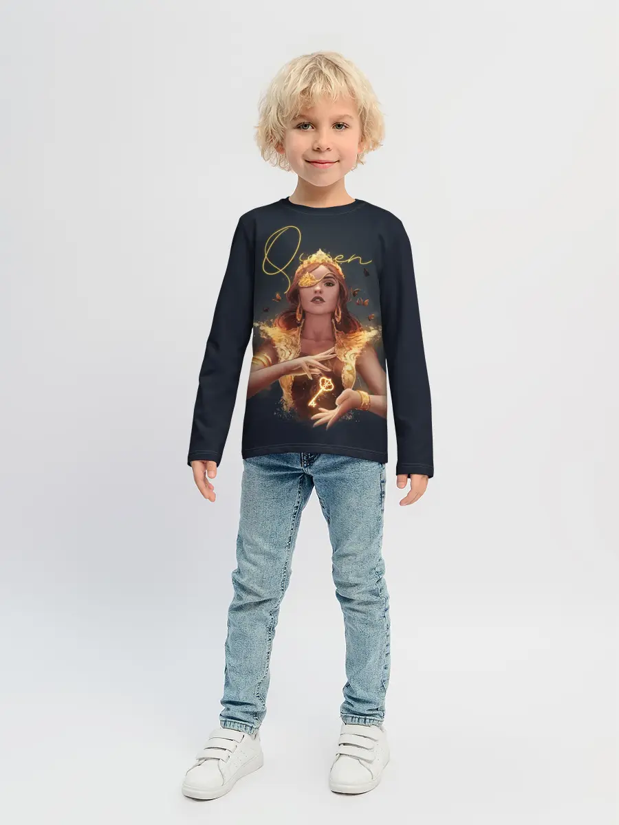 Детский лонгслив / Queen
